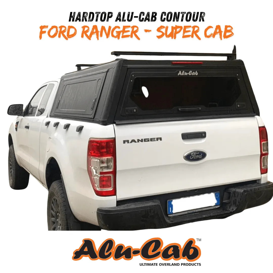 Hardtop Alu-Cab Contour Ford Ranger/Raptor 2012 à 2022 sur Xperts4x4 Accessoires 4x4 Off-Road