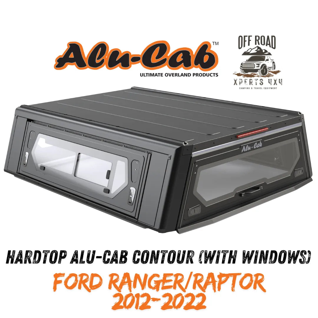 Hardtop Alu-Cab Contour Ford Ranger/Raptor 2012 à 2022 sur Xperts4x4 Accessoires 4x4 Off-Road
