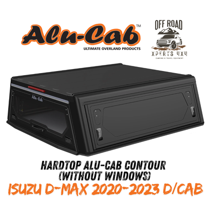 Hardtop Alu-Cab Contour Isuzu D-Max 2020-2023 Double Cab sur Xperts4x4 Accessoires 4x4 Off-Road