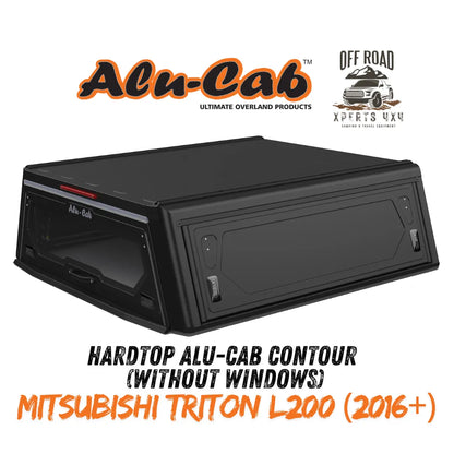 Hardtop Alu-Cab Contour Mitsubishi L200 2016-Present Double Cab sur Xperts4x4 Accessoires 4x4 Off-Road
