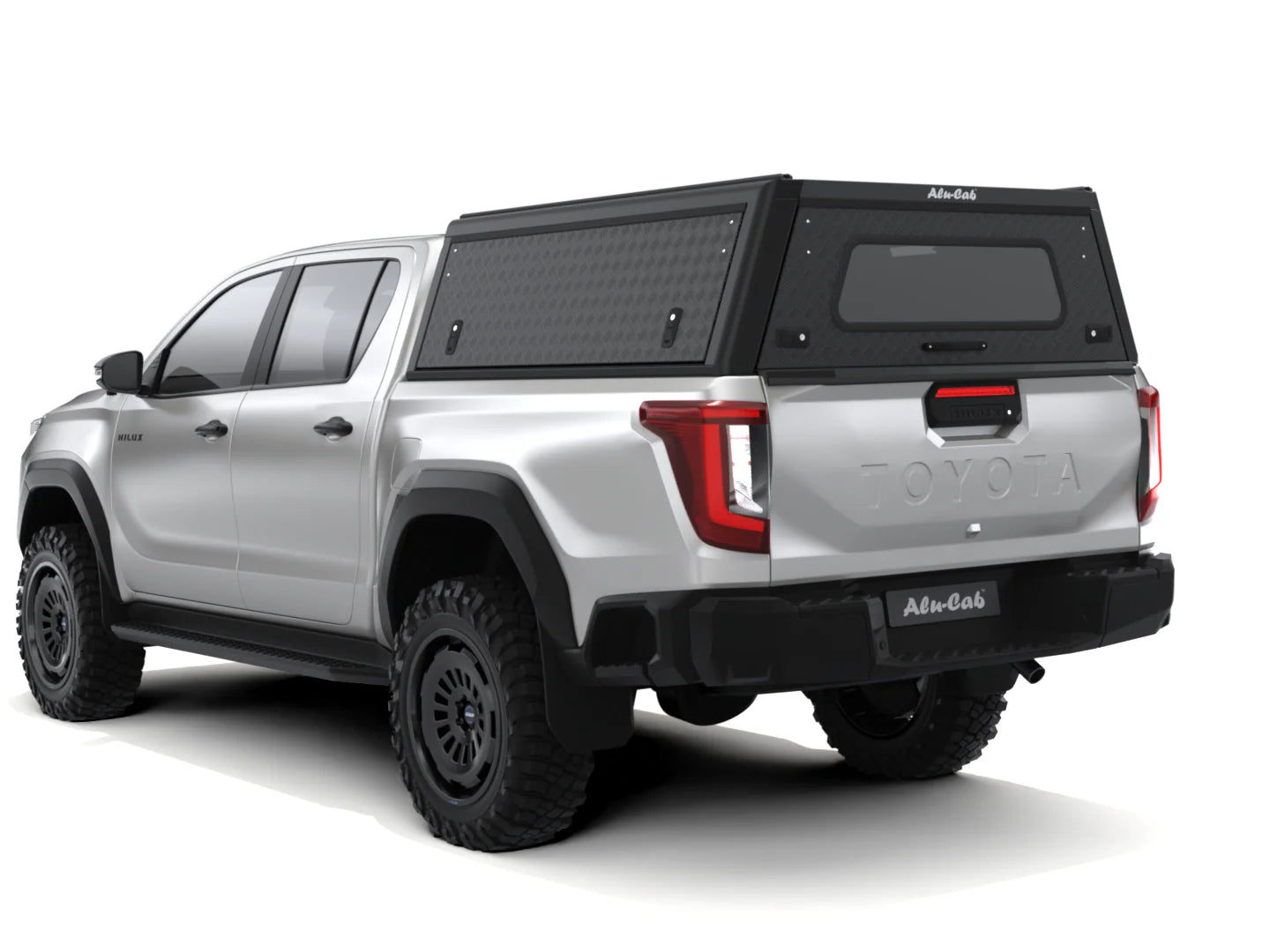 Hardtop Alu-Cab Explorer 3 pour Toyota Hilux N90 Double Cab, robuste et en aluminium, adapté au modèle 2026+