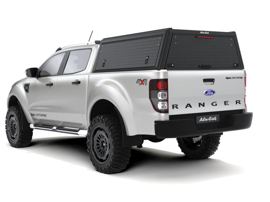 Hardtop Alu-Cab "Guard" Ford Ranger/Raptor 2012-22 Double Cabine sur Xperts4x4 Accessoires 4x4 Off-Road