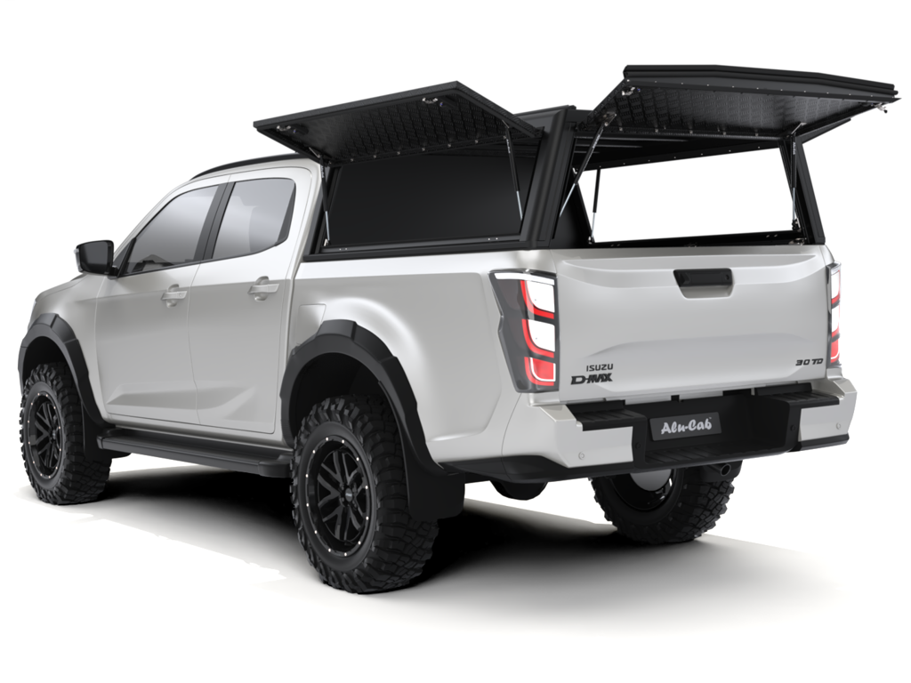 Hardtop Alu-Cab "Guard" Isuzu D-Max 2020+ Double-Cab sur Xperts4x4 Accessoires 4x4 Off-Road