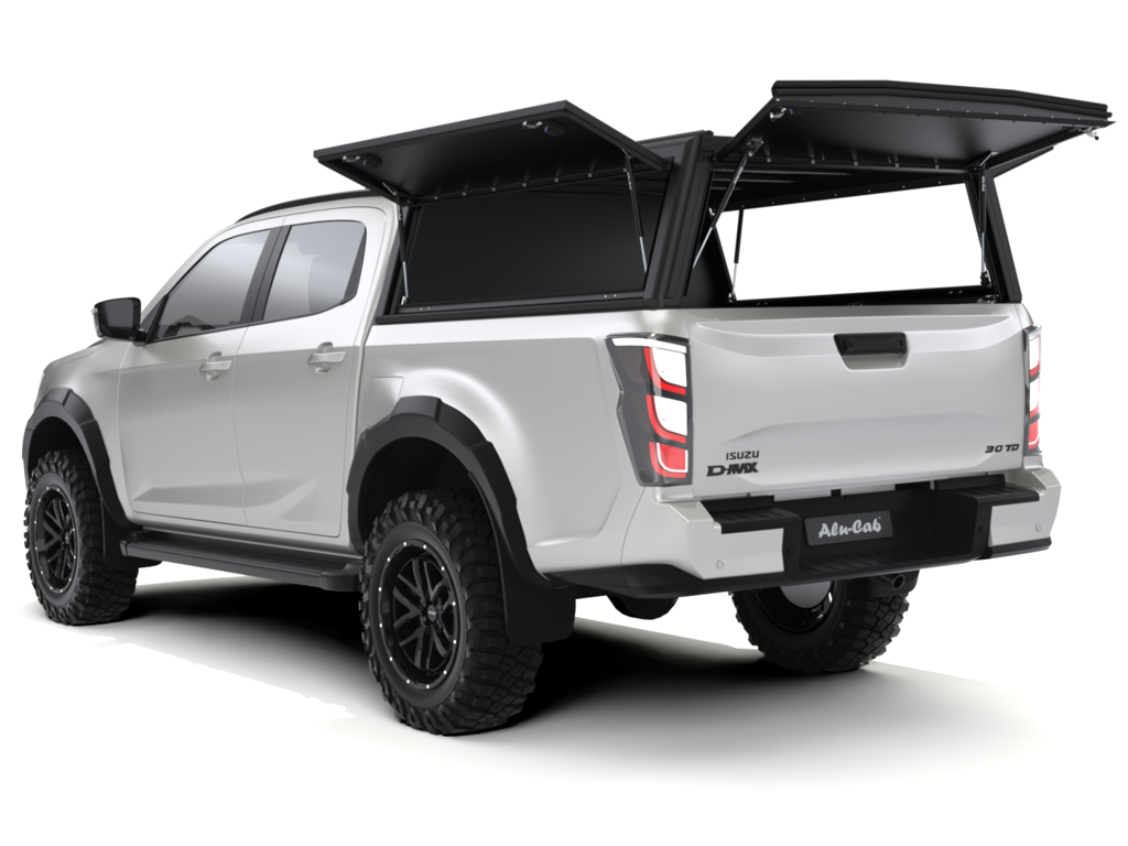 Hardtop Alu-Cab "Guard" Isuzu D-Max 2020+ Double-Cab sur Xperts4x4 Accessoires 4x4 Off-Road