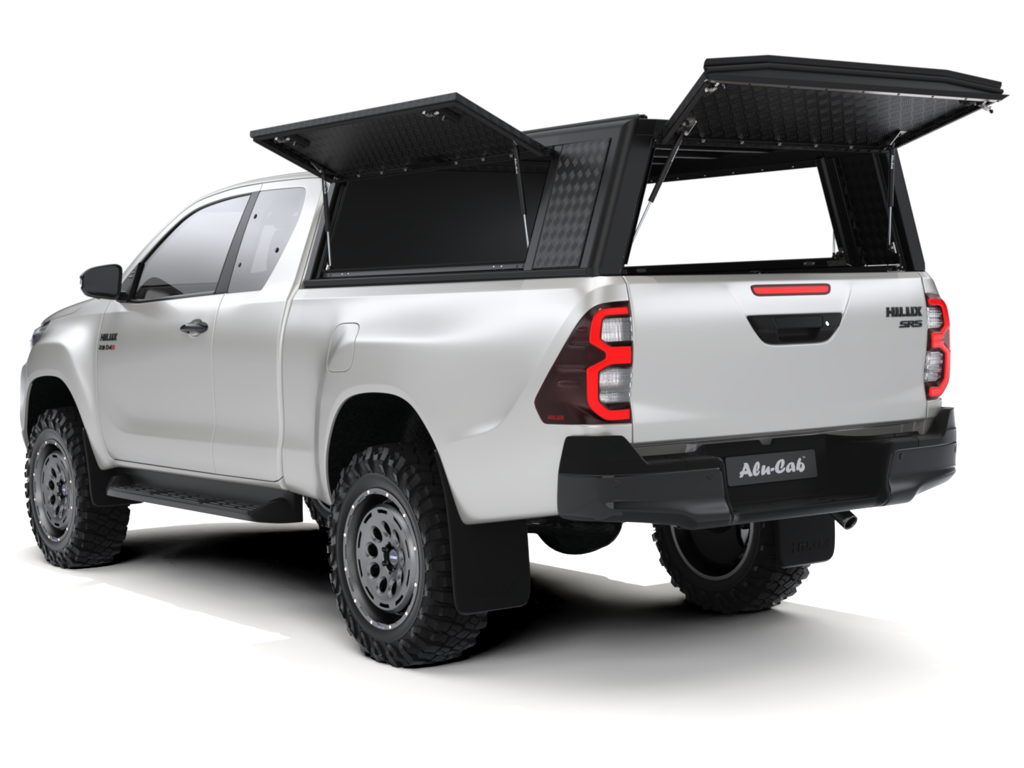 Hardtop Alu-Cab "Guard" Toyota Hilux Revo 2016+ Extra Cab sur Xperts4x4 Accessoires 4x4 Off-Road