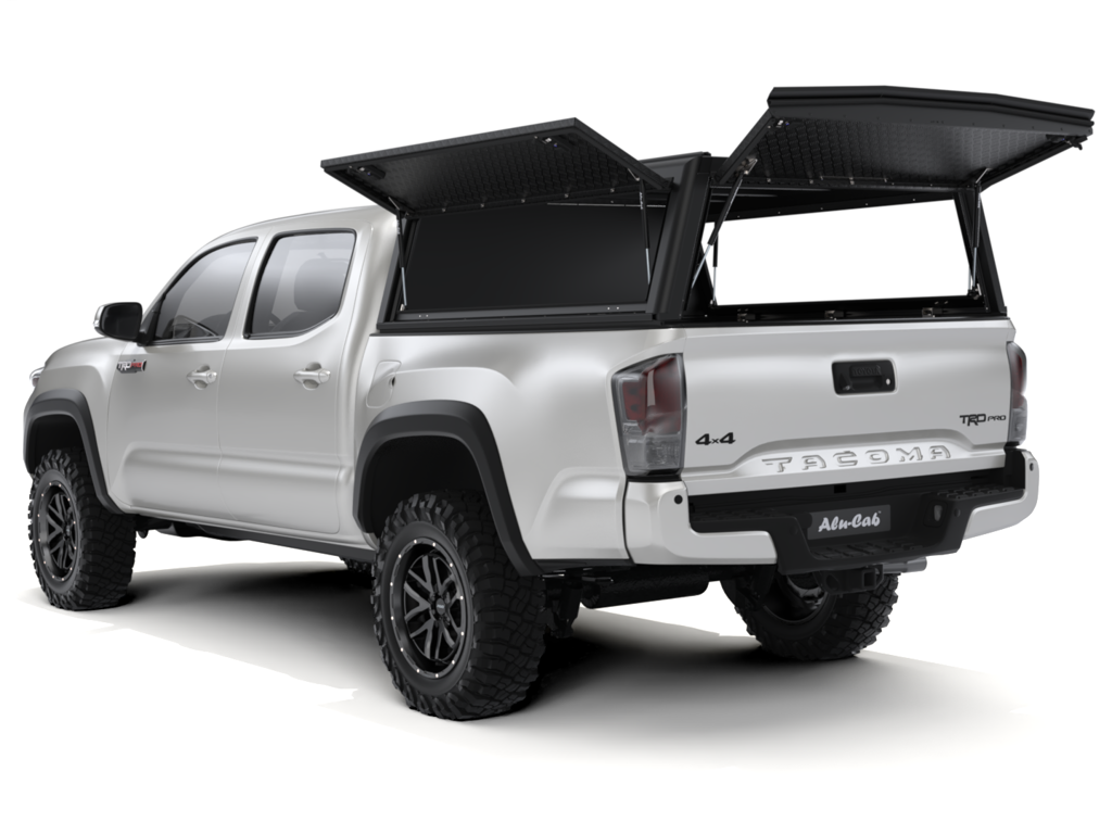 Hardtop Alu-Cab "Guard" Toyota Tacoma 2016-2023 (Version Texture) sur Xperts4x4 Accessoires 4x4 Off-Road