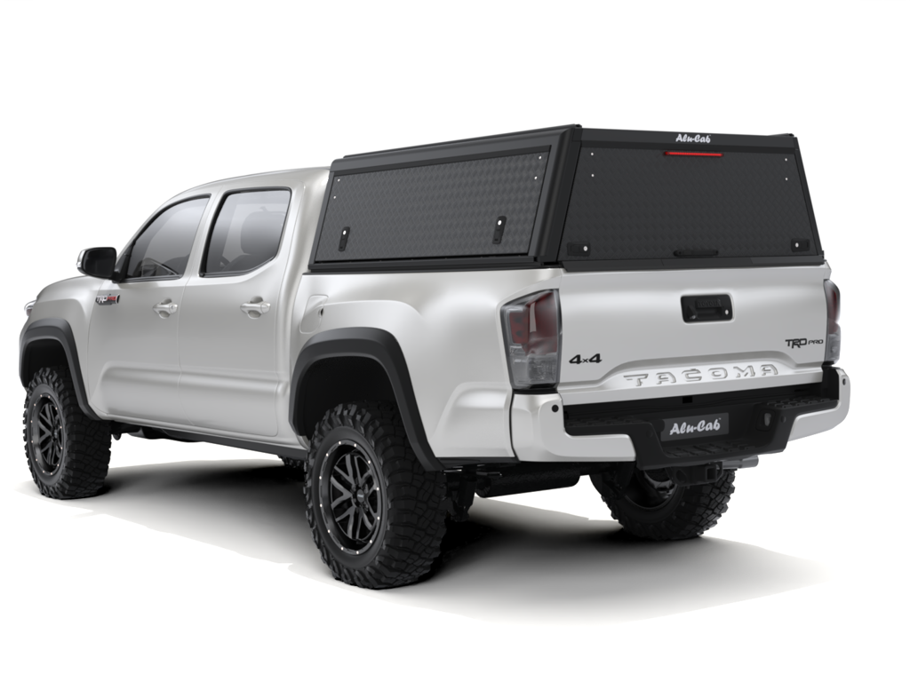 Hardtop Alu-Cab "Guard" Toyota Tacoma 2016-2023 (Version Texture) sur Xperts4x4 Accessoires 4x4 Off-Road