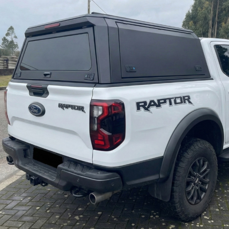 Hardtop Aluminium Line4x4 Double Cab | Vitré et Renforcé sur Xperts4x4 Accessoires 4x4 Off-Road