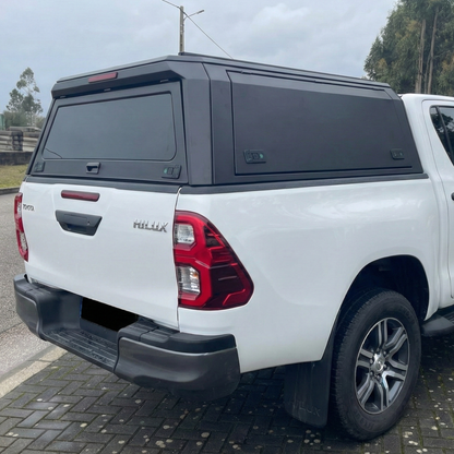 Hardtop Aluminium Line4x4 Double Cab | Vitré et Renforcé sur Xperts4x4 Accessoires 4x4 Off-Road