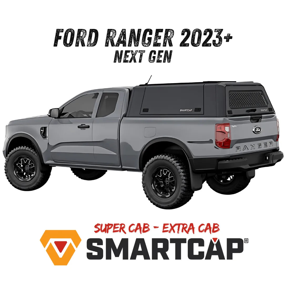 Hardtop Ford Ranger Super-Cab 2023+ | RSI EVOc Commercial | Acier Inoxydable sur Xperts4x4 Accessoires 4x4 Off-Road