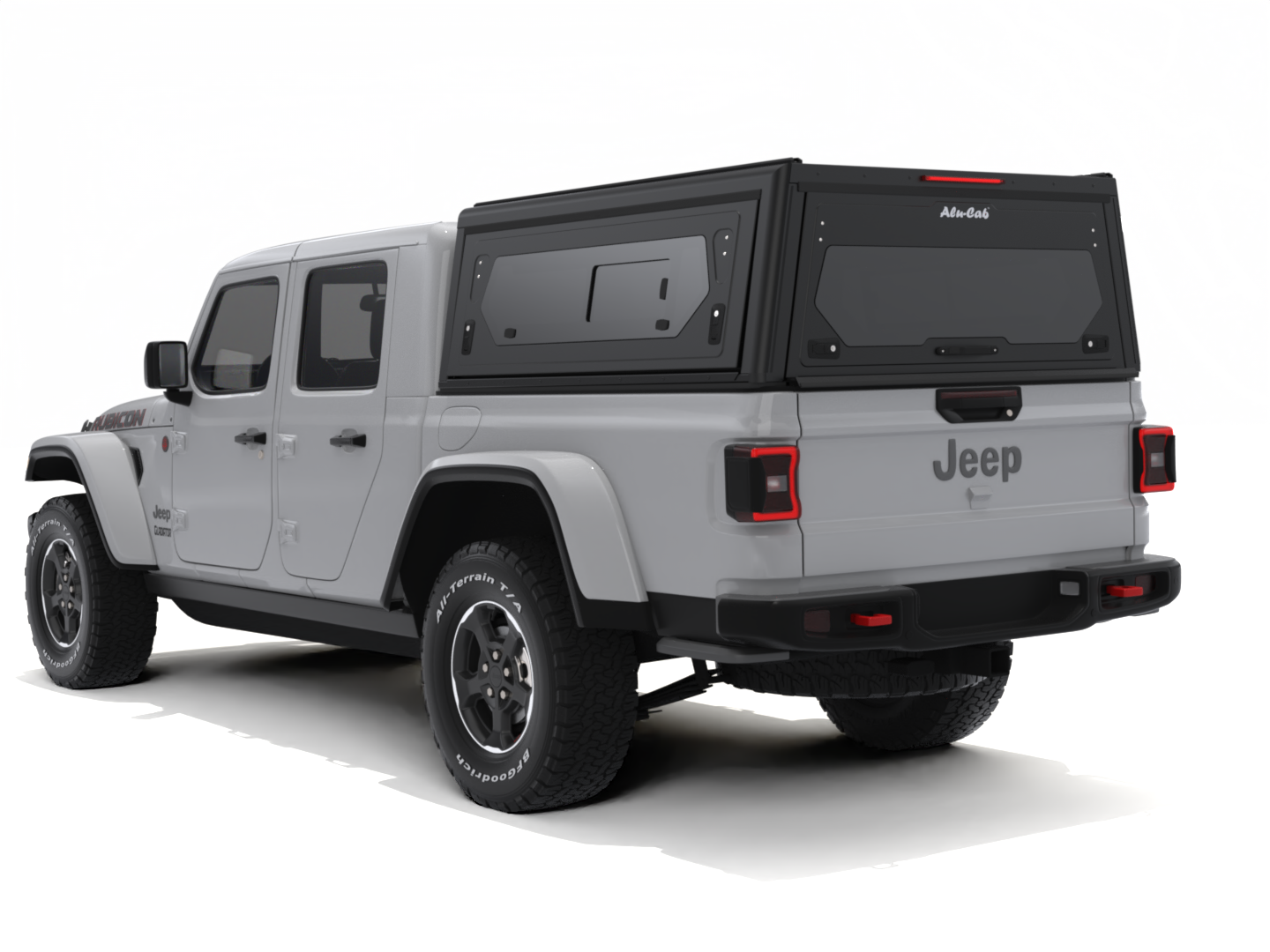 Hardtop Jeep Gladiator JT 2019+ | Alu-Cab Contour | Aluminium Noir sur Xperts4x4 Accessoires 4x4 Off-Road