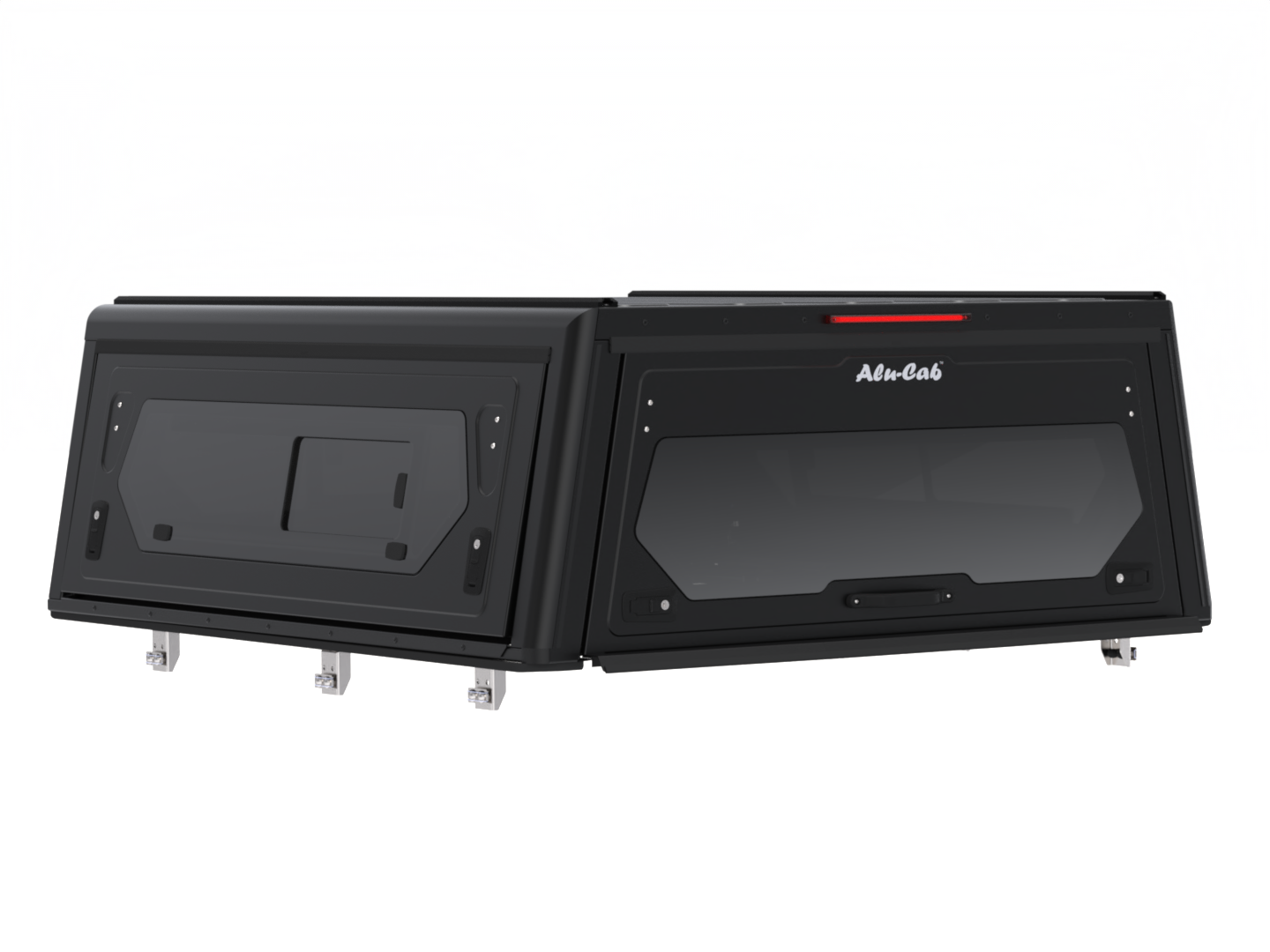 Hardtop Jeep Gladiator JT 2019+ | Alu-Cab Contour | Aluminium Noir sur Xperts4x4 Accessoires 4x4 Off-Road