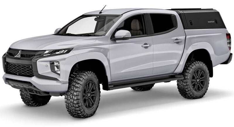 Hardtop Mitsubishi L200 Triton 2015+ | RSI EVOc Commercial Noir Mat sur Xperts4x4 Accessoires 4x4 Off-Road