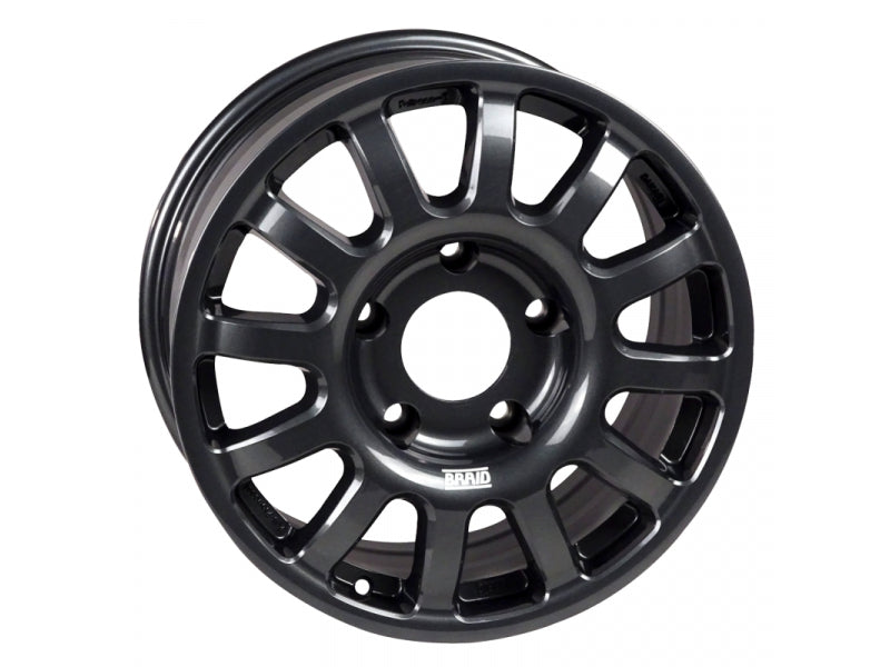 Jante Alu BRAID Fullrace Noire 7x16 6x130 ET45 sur Xperts4x4 Accessoires 4x4 Off-Road