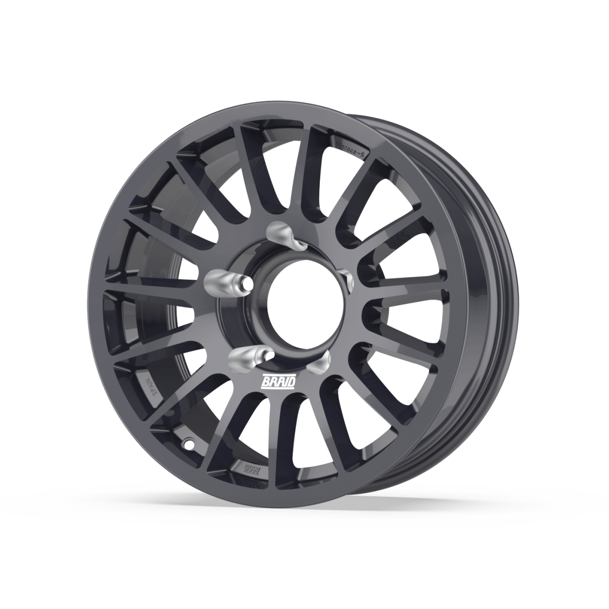 Jante Alu BRAID Winrace S Noire 8x17 5x130 ET20 Xperts 4x4