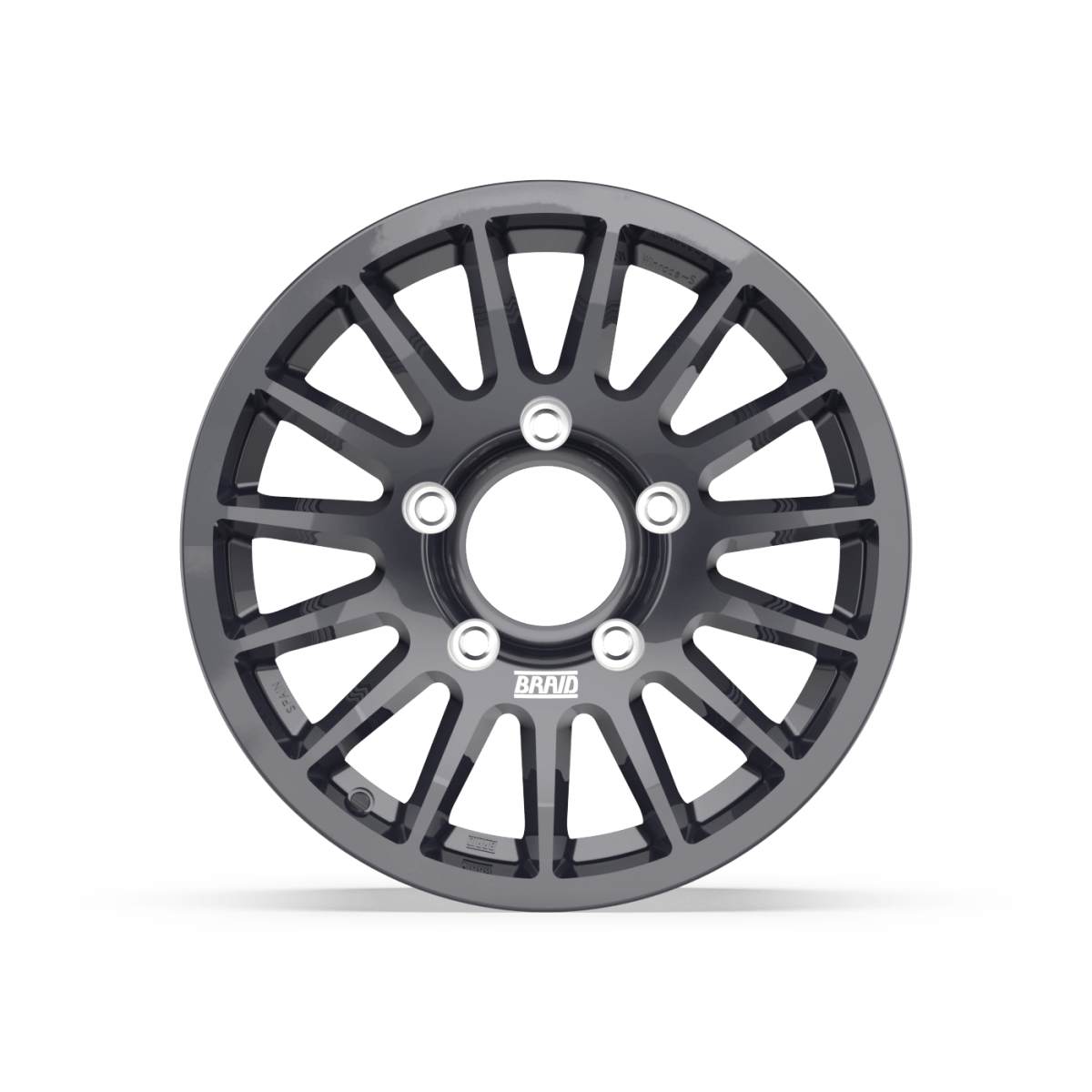 Jante Alu BRAID Winrace S Noire 8x17 6x139.7 ET20 Xperts 4x4