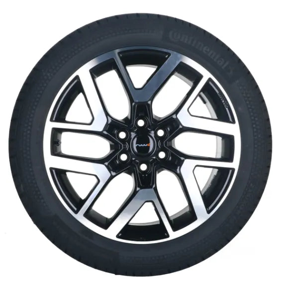 Jante Aluminium RUUUD Bastogne 7.5x19 6x120 ET52 Black sur Xperts4x4 Accessoires 4x4 Off-Road