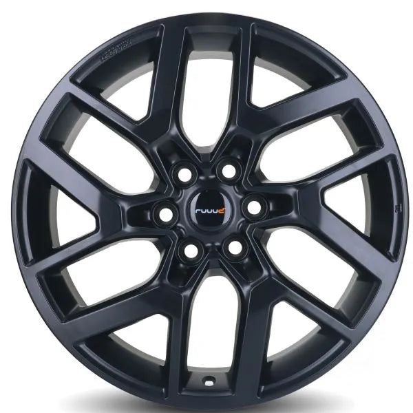 Jante Aluminium RUUUD Bastogne - 7.5x19 6x120 ET52 - Matt Black sur Xperts4x4 Accessoires 4x4 Off-Road