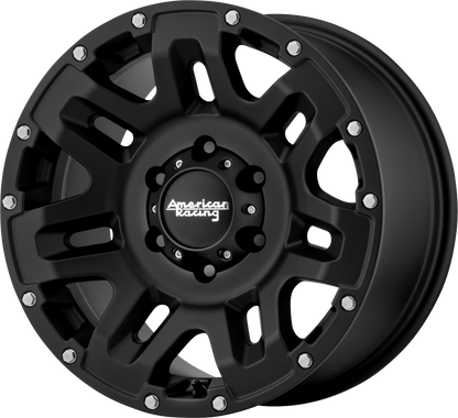 Jante American Racing AR200 Black 8.5X17 6x139.7 ET0 CB106.25 sur Xperts4x4 Accessoires 4x4 Off-Road