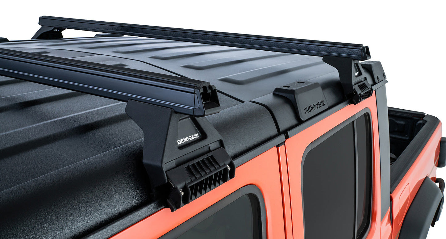 Kit de 2x Barres de toit 1500mm Rhino-Rack - Jeep JL & Gladiator JT sur Xperts4x4 Accessoires 4x4 Off-Road