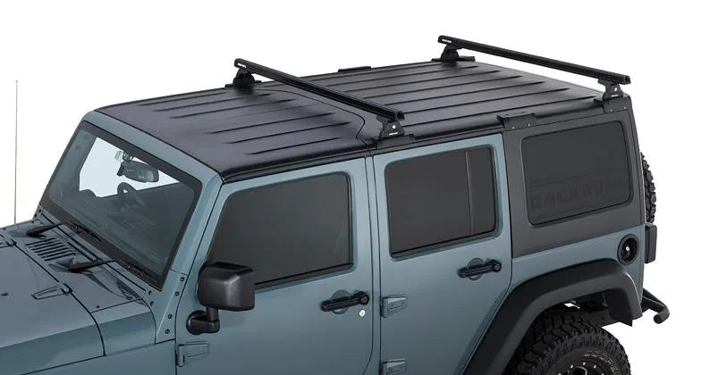 Kit x2 Barres de Toit 1500mm Heavy Duty (Système Backbone) - Jeep Wrangler JK 4 portes - RHINO-RACK sur Xperts4x4 Accessoires 4x4 Off-Road