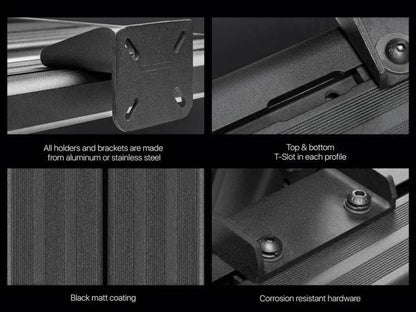 Galerie de toit pour Ford Ranger/Raptor 2023+ NEXT GEN | RIVAL 4x4 | 1430 x 1235mm sur Xperts4x4 Accessoires 4x4 Off-Road