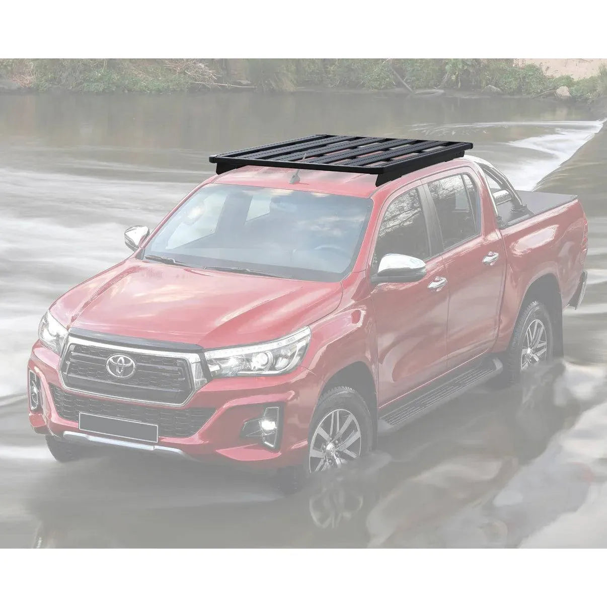 Galerie de toit pour Toyota Hilux REVO 2016-Present | RIVAL 4x4 | 1430 x 1235mm sur Xperts4x4 Accessoires 4x4 Off-Road