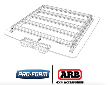 Kit de Montage Hardlid ARB | pour installer Plateforme BASERACK sur Xperts4x4 Accessoires 4x4 Off-Road