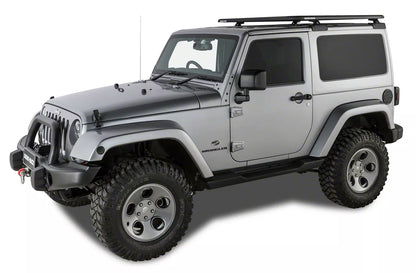 Kit Galerie de Toit + RCL Jeep Wrangler JK 2 Portes - 1300mm x 1430mm - RHINO-RACK sur Xperts4x4 Accessoires 4x4 Off-Road