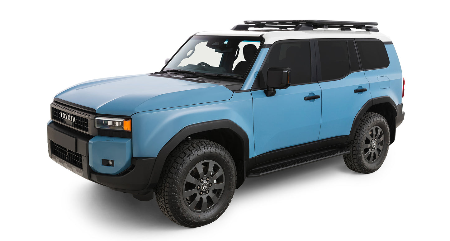 Kit Galerie de Toit Rhino-Rack Land Cruiser Prado 250 avec Rails sur Xperts4x4 Accessoires 4x4 Off-Road