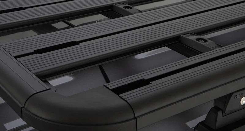 Kit Galerie de Toit + RLT600 Jeep Wrangler JL 4 Portes - 1800mm x 1430mm - RHINO-RACK sur Xperts4x4 Accessoires 4x4 Off-Road