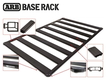 Kit Galerie de toit Toyota HDJ80 (80 Series) - ARB Baserack 2125 x 1285mm sur Xperts4x4 Accessoires 4x4 Off-Road
