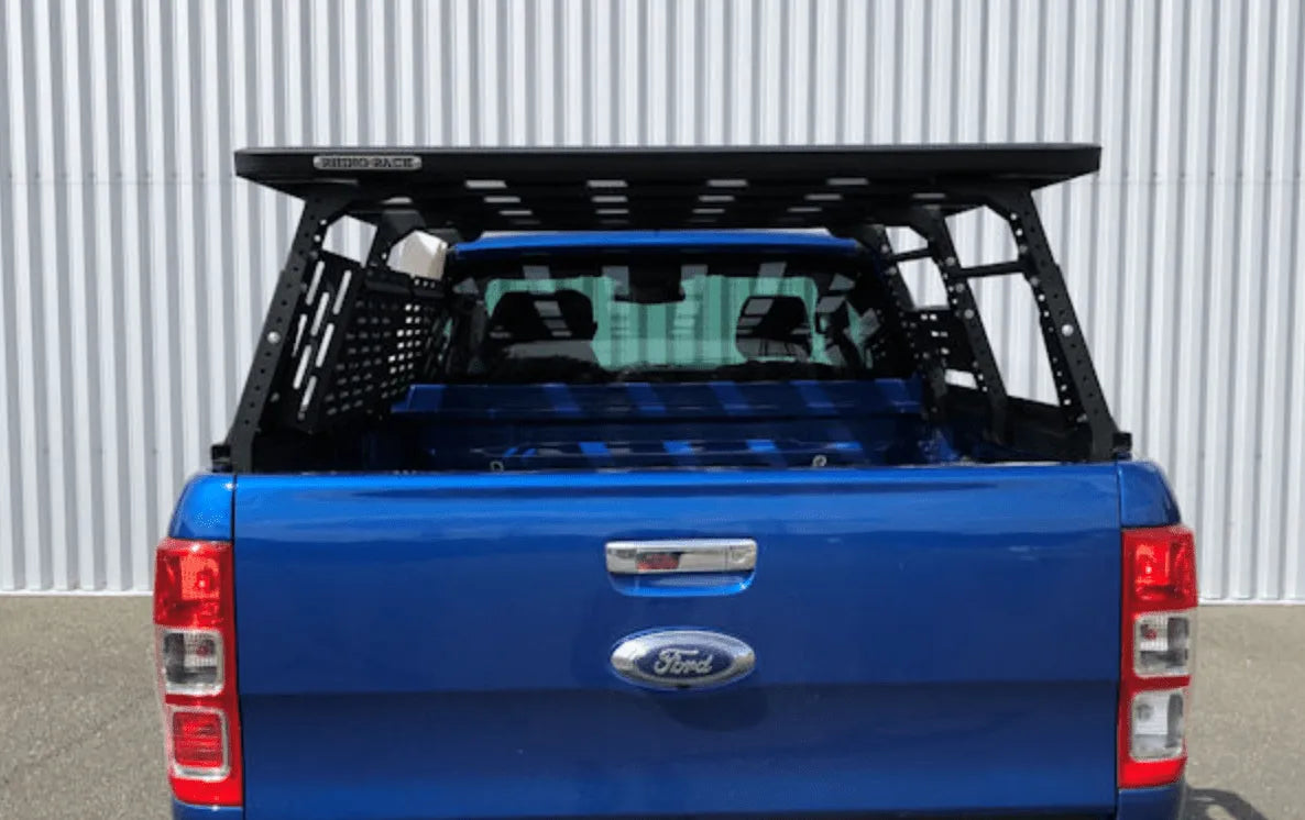 Kit Galerie Rhinorack sur Benne avec Multi-Rack Extensible pour Toyota Hilux REVO Extra Cab sur Xperts4x4 Accessoires 4x4 Off-Road