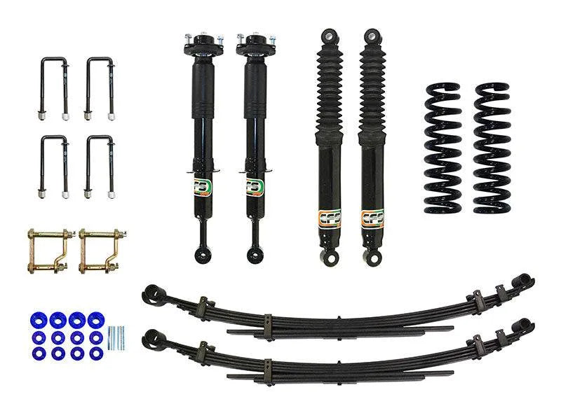 Kit de Suspension Toyota Hilux VIGO 2005-2015 | EFS +40mm Rehausse sur Xperts4x4 Accessoires 4x4 Off-Road