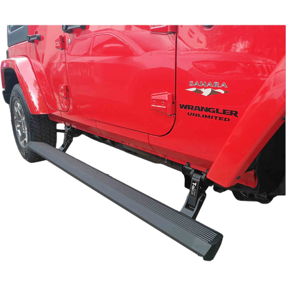 Marche-Pieds Electriques T-MAX Jeep JK 2007 a 2018 | Powerboard sur Xperts4x4 Accessoires 4x4 Off-Road