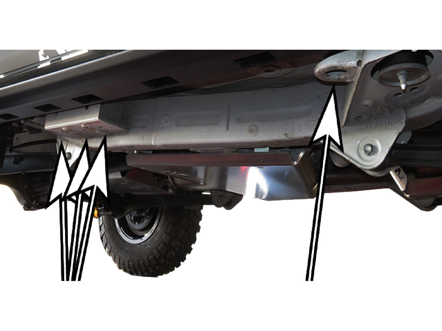 Protections tubulaires de bas de caisse Suzuki Jimny GL N4-Offroad sur Xperts4x4 Accessoires 4x4 Off-Road