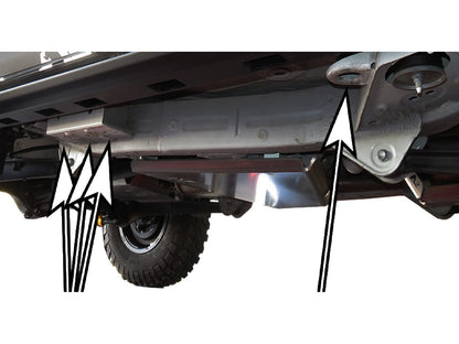 Protections tubulaires de bas de caisse Suzuki Jimny GL N4-Offroad sur Xperts4x4 Accessoires 4x4 Off-Road