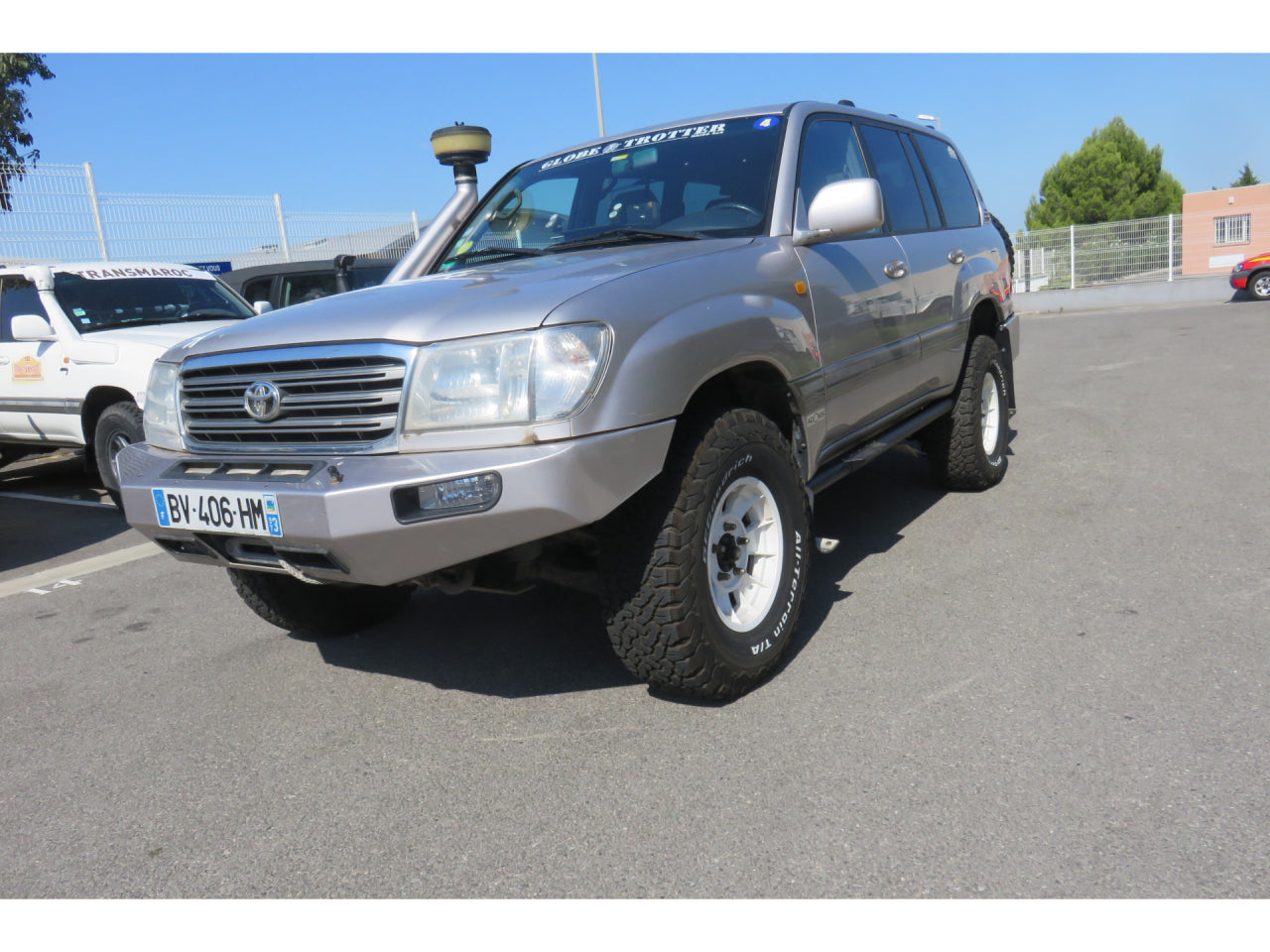 Protections tubulaires de bas de caisse Toyota HDJ100 N4-Offroad sur Xperts4x4 Accessoires 4x4 Off-Road