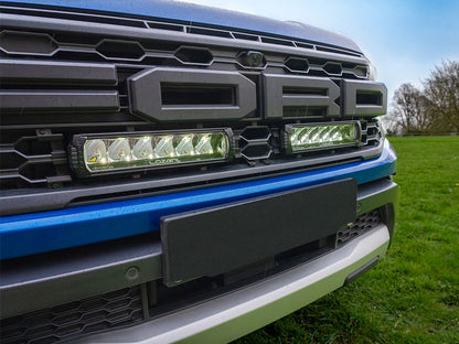 Pack LED Calandre LAZER LAMPS pour Ford Raptor 2023+ Next Gen, kit de grille LED lumineux pour véhicule tout-terrain.