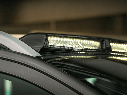 Supports de toit Ford Ranger & VW Amarok (23+) avec 2x Glide-18, noir LAZER LAMPS - Ford Ranger/Raptor 2023+