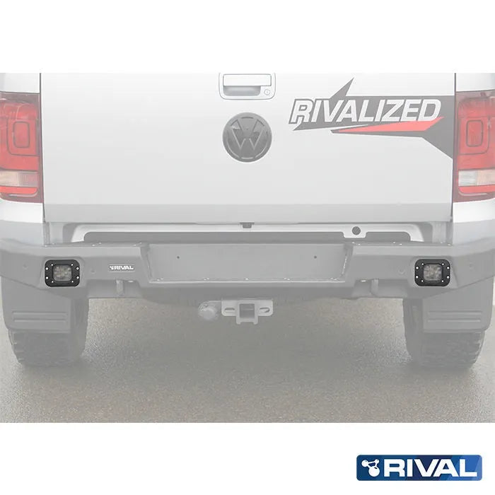 Pare-choc Arrière Aluminium Rival4x4 - Hilux Vigo & Revo sur Xperts4x4 Accessoires 4x4 Off-Road