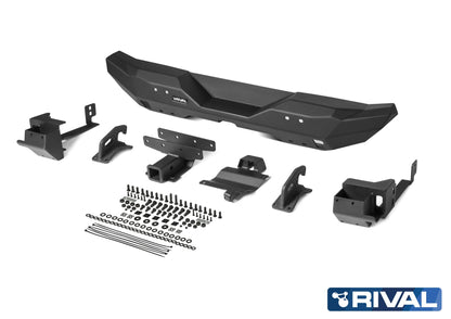 Pare-choc Arrière STUBBY Aluminium Rival4x4 | Jeep Wrangler JL sur Xperts4x4 Accessoires 4x4 Off-Road