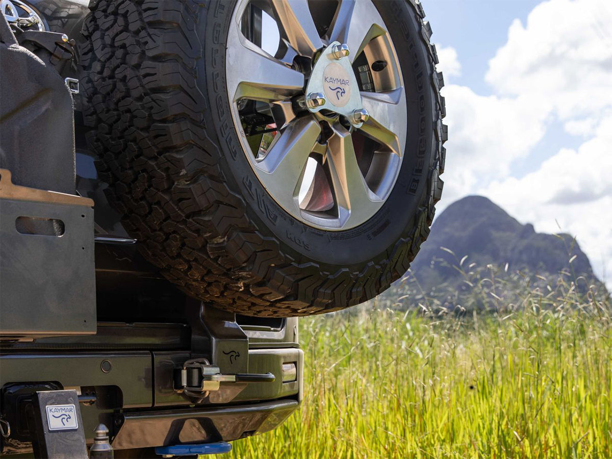 Porte Roue Kaymar pour Toyota LC300 – Gauche ou Droite sur Xperts4x4 Accessoires 4x4 Off-Road