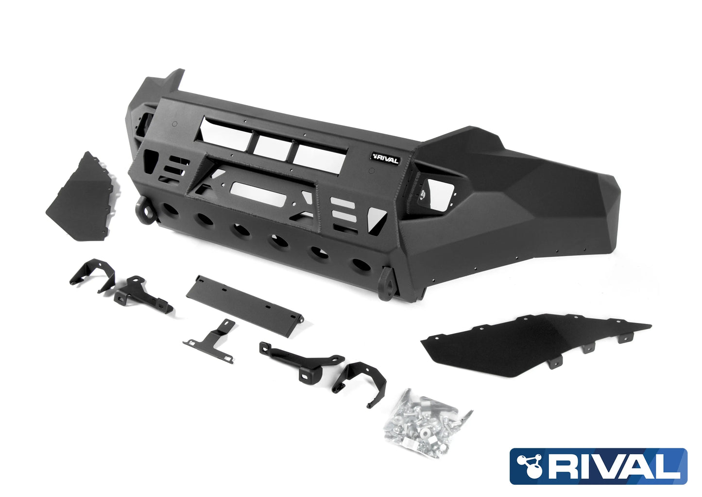 Pare-choc Avant Aluminium Rival - Toyota Prado 150 2017-Present sur Xperts4x4 Accessoires 4x4 Off-Road