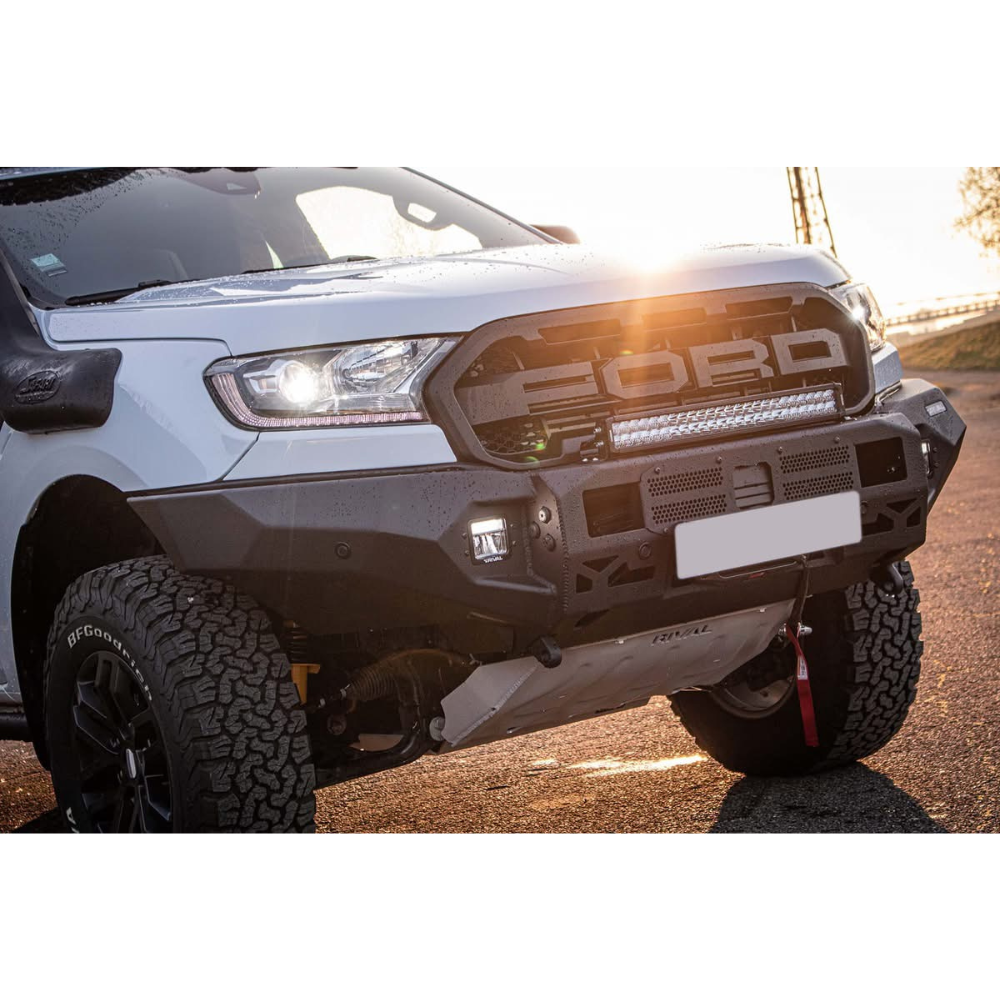 Pare-choc Avant Aluminium Rival4x4 - Ford Ranger 2011-2022 sur Xperts4x4 Accessoires 4x4 Off-Road