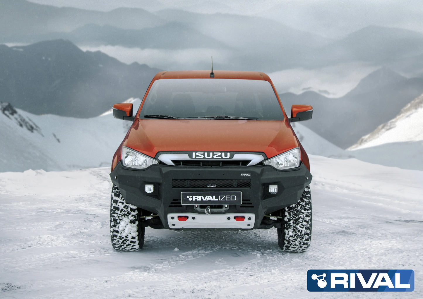 Pare-choc Avant Aluminium Rival4x4 - Isuzu D-max N60 2020+ sur Xperts4x4 Accessoires 4x4 Off-Road