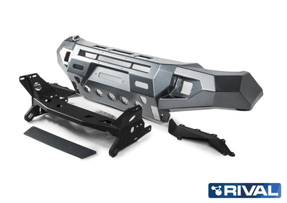 Pare-choc Avant Aluminium Rival4x4 - Mitsubishi L200 2015-2018 sur Xperts4x4 Accessoires 4x4 Off-Road