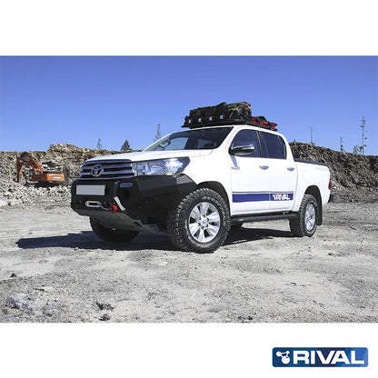 Pare-choc Avant Aluminium Rival4x4 - Toyota Hilux REVO 2016-2020 sur Xperts4x4 Accessoires 4x4 Off-Road