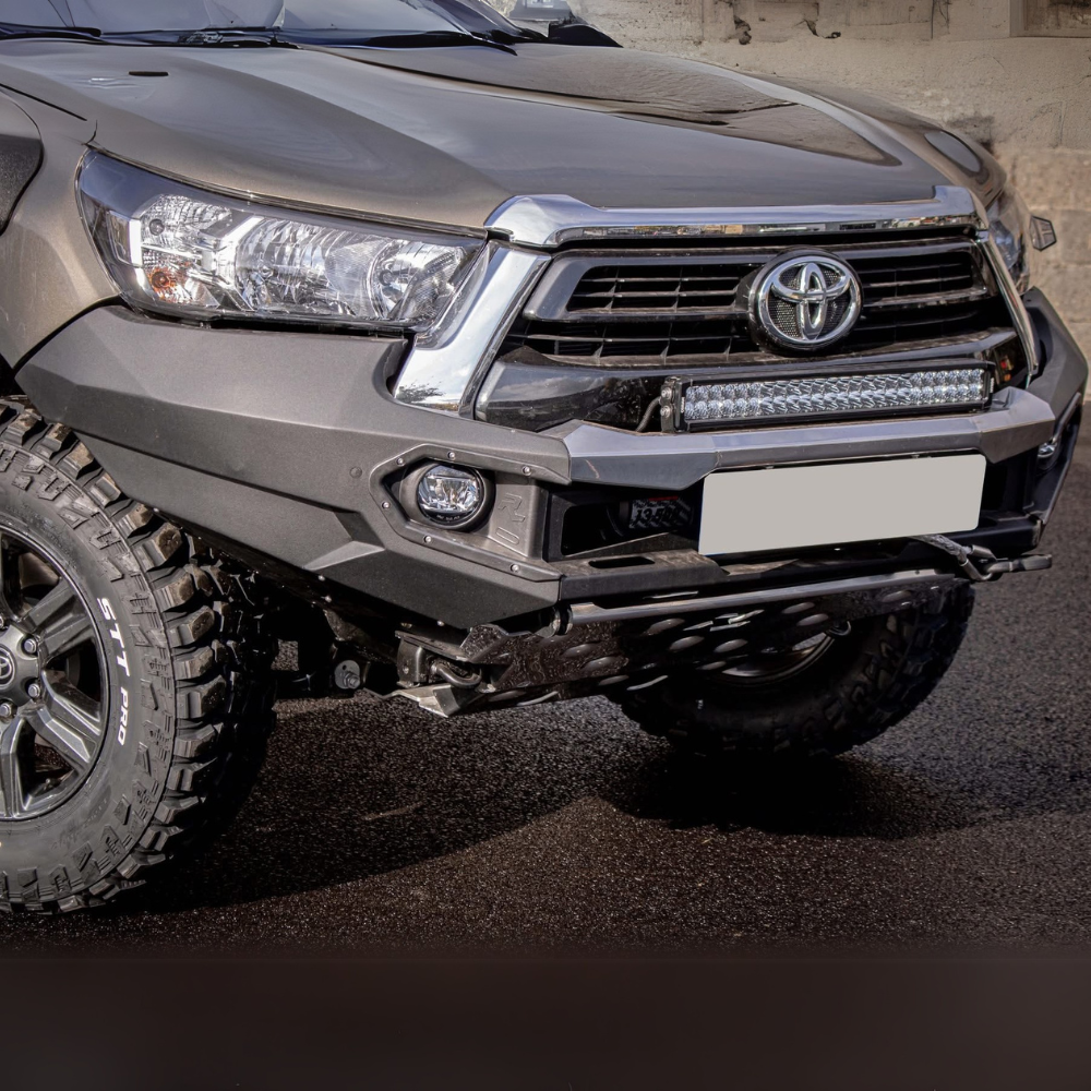Pare-choc Avant Aluminium Rival4x4 - Toyota Hilux REVO 2016-2020 sur Xperts4x4 Accessoires 4x4 Off-Road