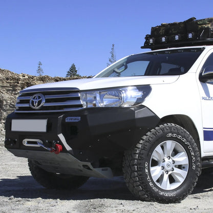 Pare-choc Avant Aluminium Rival4x4 - Toyota Hilux REVO 2016-2020 sur Xperts4x4 Accessoires 4x4 Off-Road